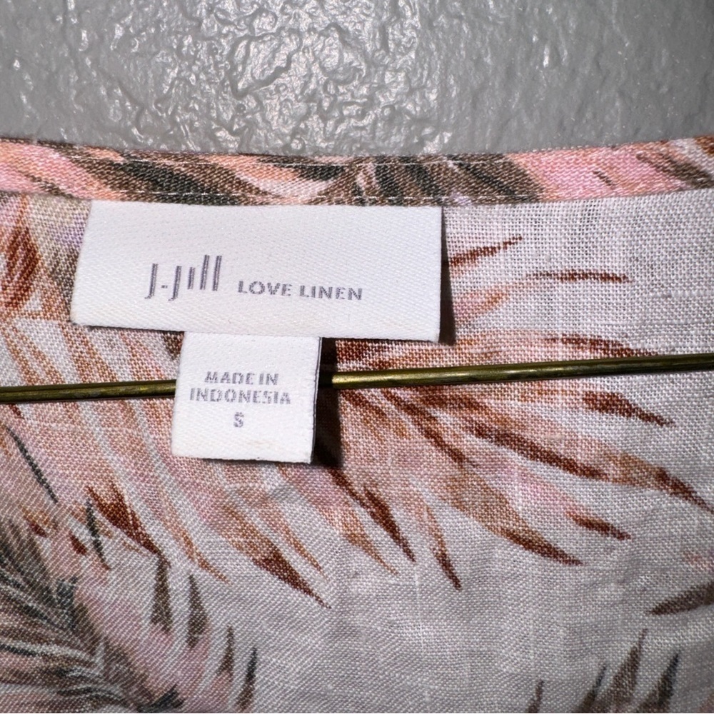 J.Jill love linen long dress size S - Picture 10 of 13